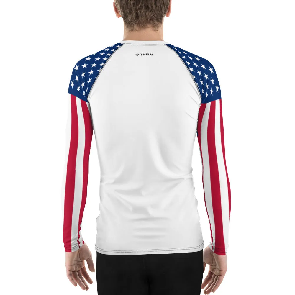 THEUS USA Men's Rash Guard