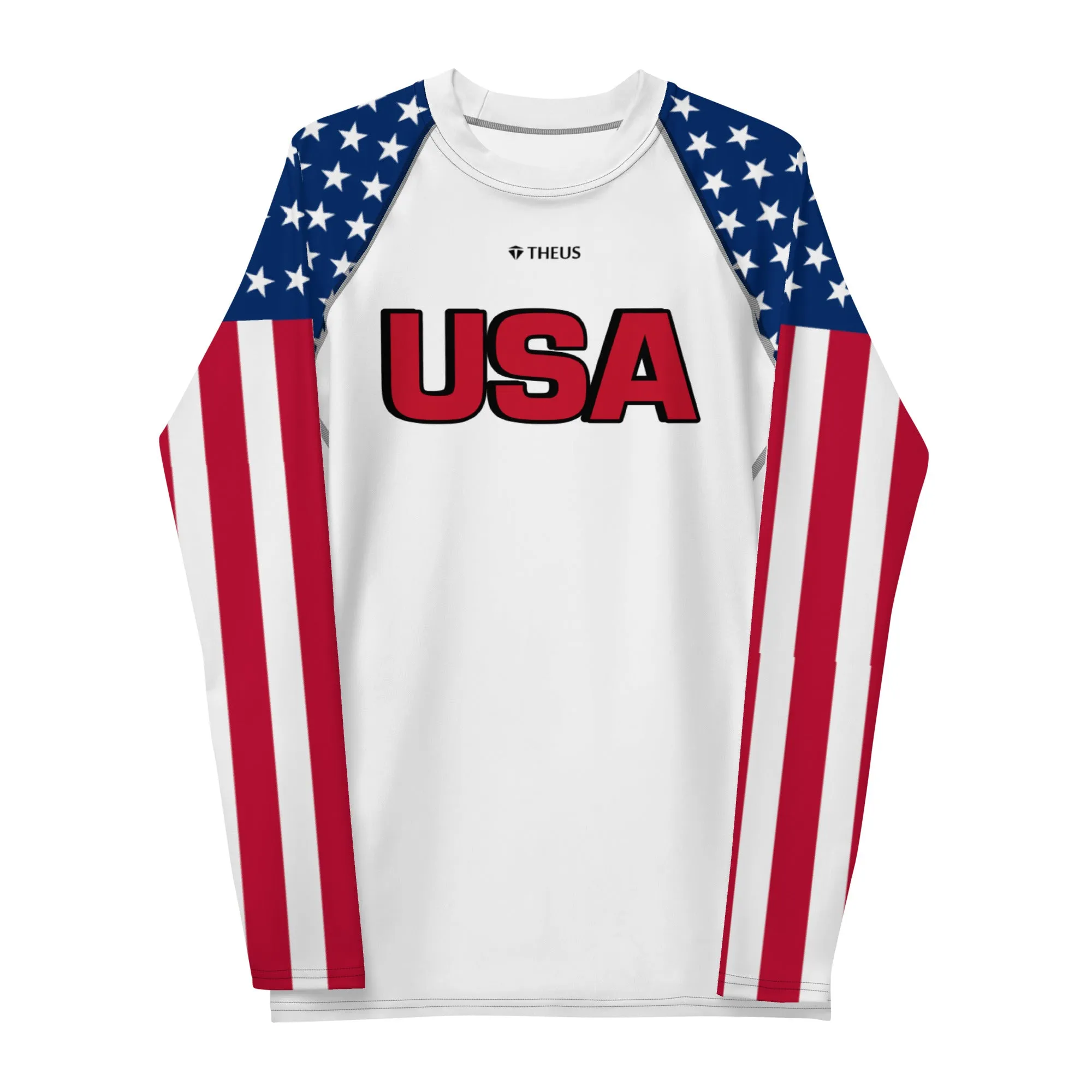 THEUS USA Men's Rash Guard