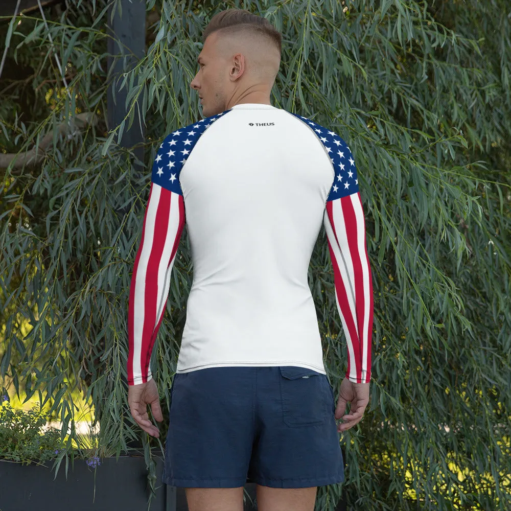 THEUS USA Men's Rash Guard