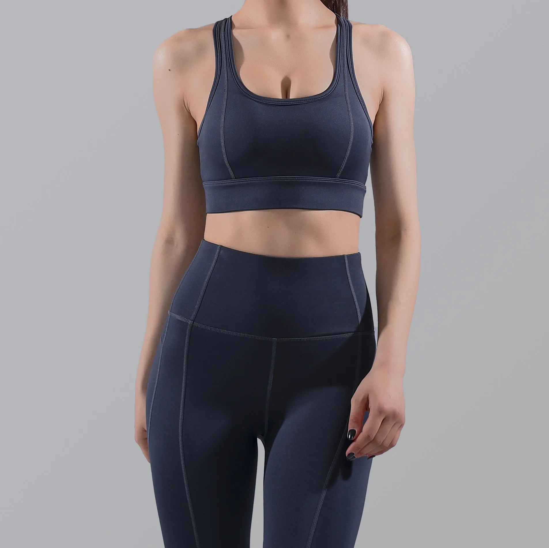 Wholesale High-waisted Workout Outfit Sets