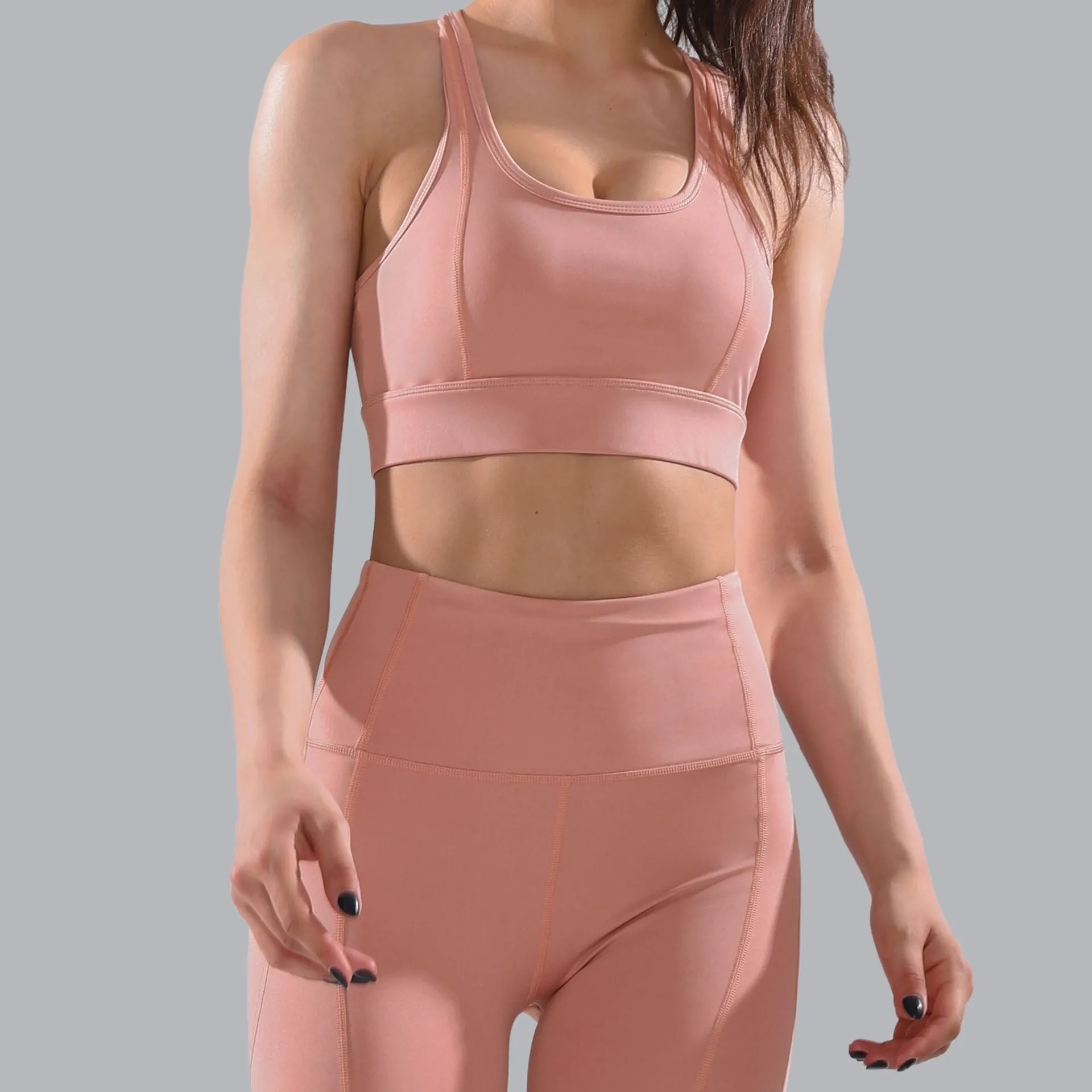 Wholesale High-waisted Workout Outfit Sets