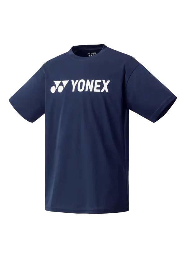 Yonex YM0024 Club/Team Men's Crew Neck T-shirt (Navy Blue)