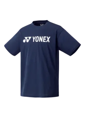 Yonex YM0024 Club/Team Men's Crew Neck T-shirt (Navy Blue)